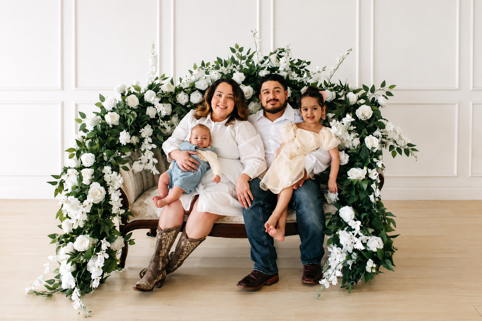 The family behind Miss Marie Party Rentals