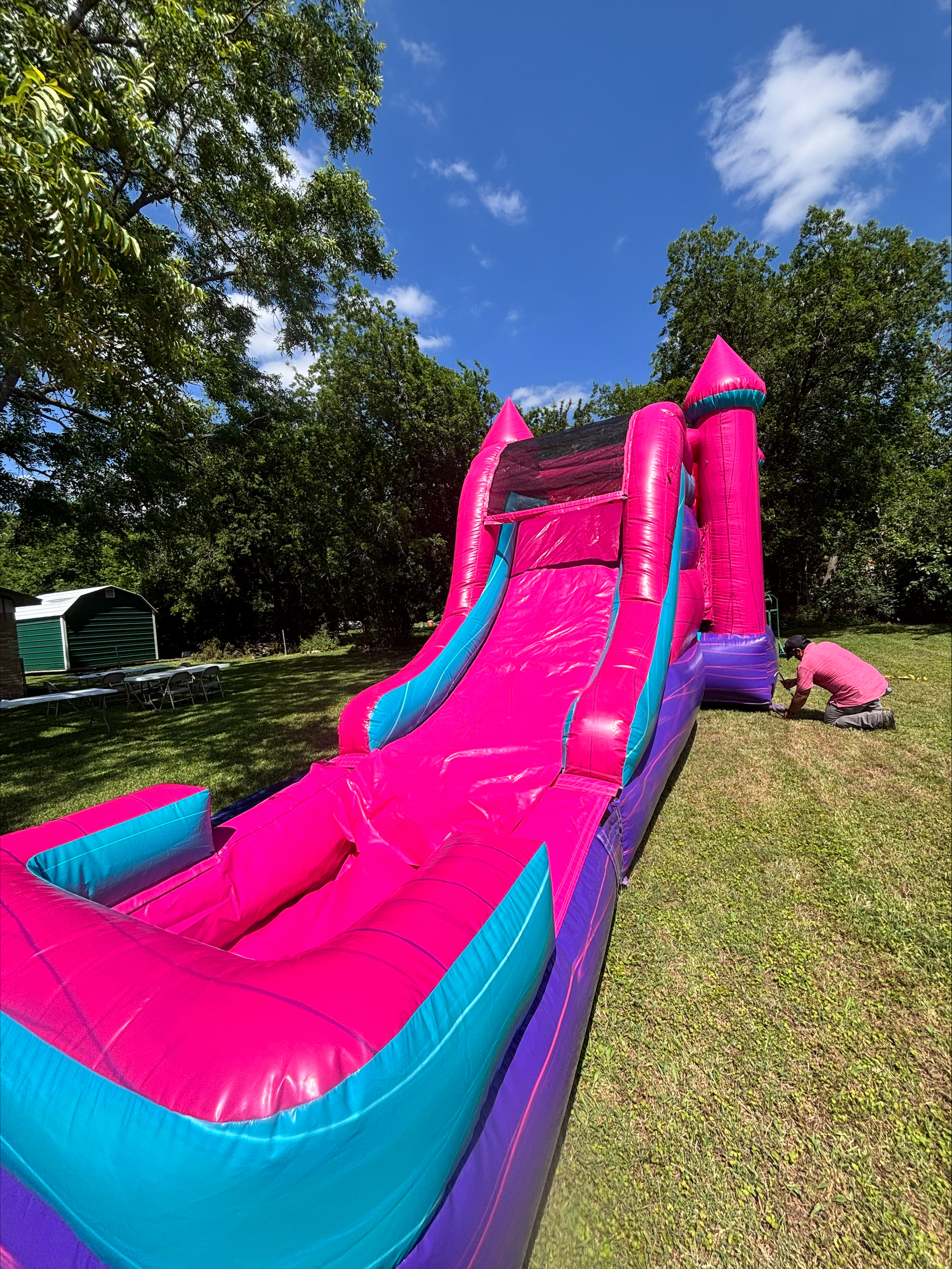 Miss Texan 15ft Combo Water Slide