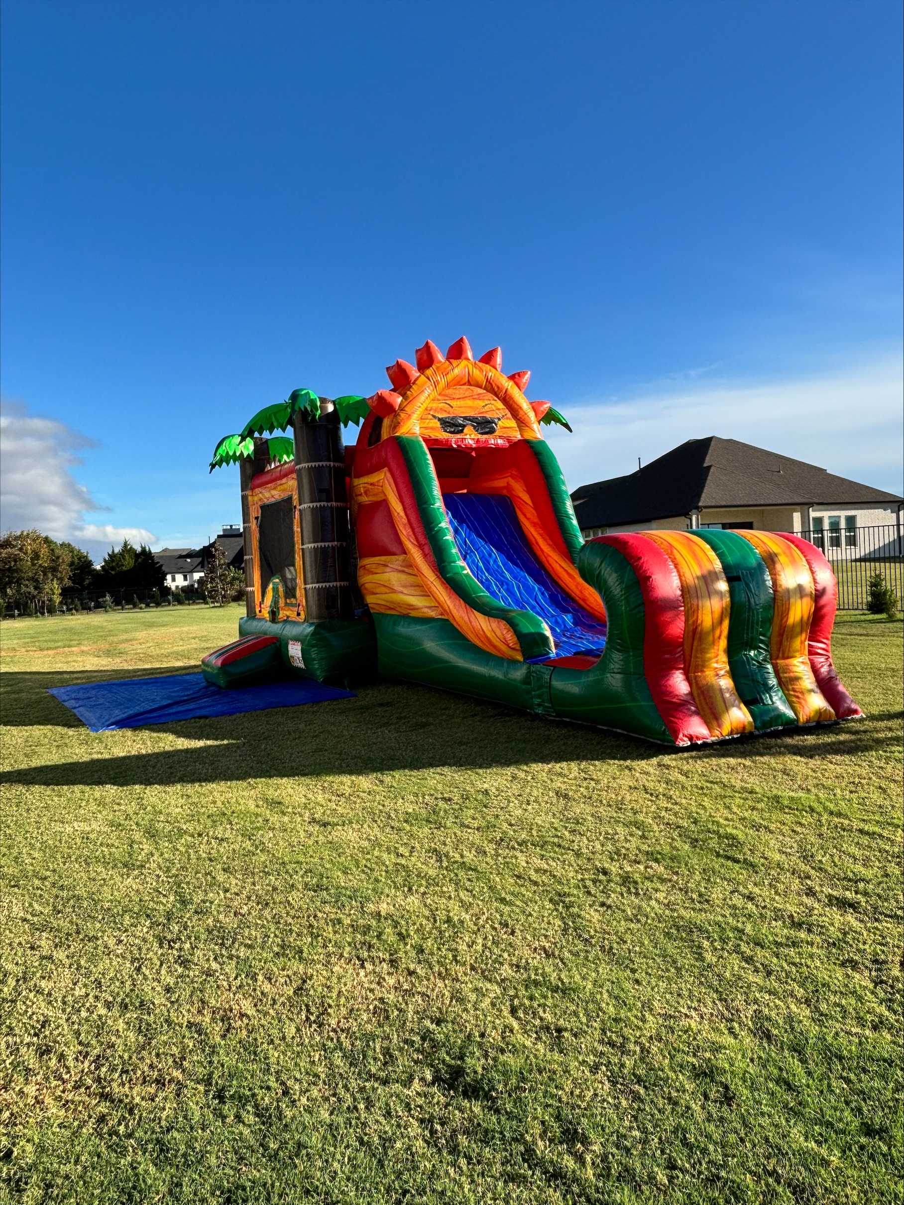 Mr. Sunshine 15ft Combo Water Slide
